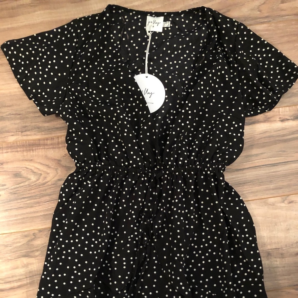 Princess Polly Black Mini Dress
